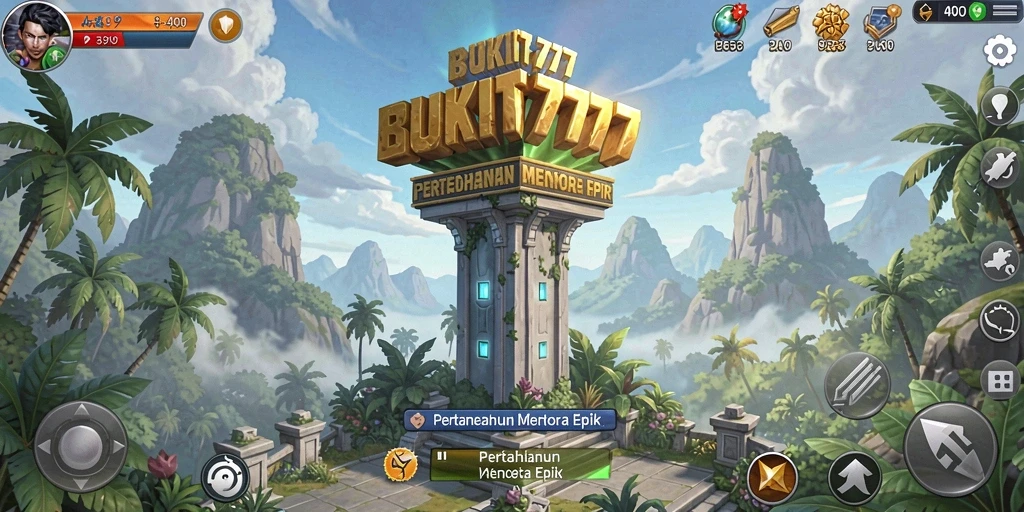 Tangkapan layar gameplay menampilkan strategi Tower Defense yang menarik dan dinamis.