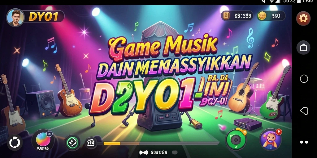 Tampilan gameplay DY01 yang memukau dan interaktif.