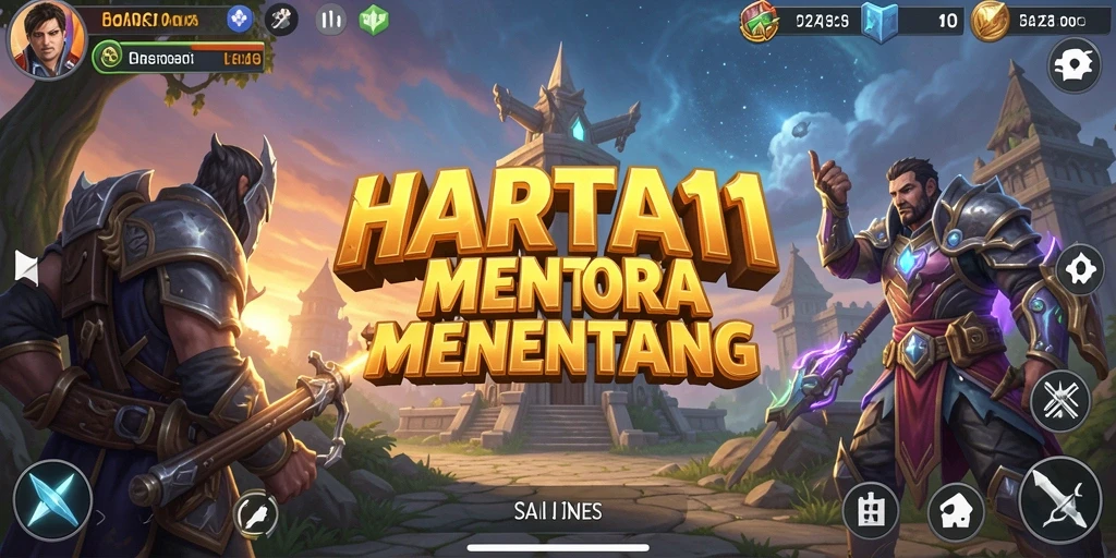 Tangkapan layar menunjukkan gameplay HARTA11 yang seru dan menantang.