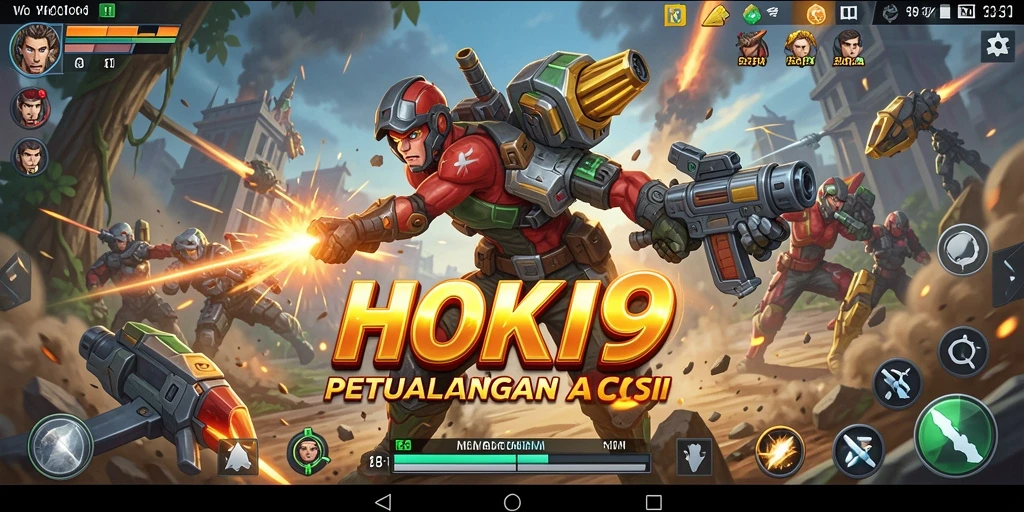 Tangkapan layar gameplay HOKI9 menampilkan aksi seru yang mendebarkan.