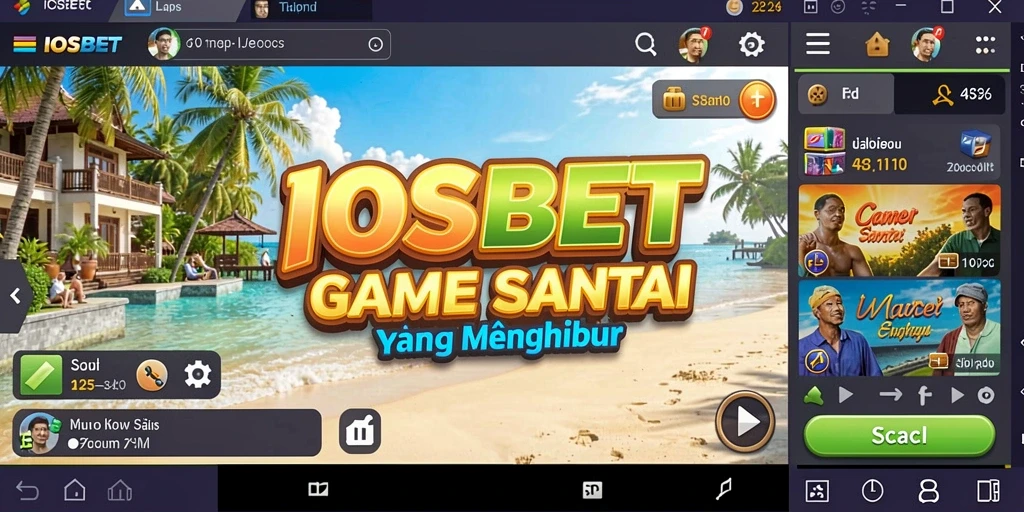 Tangkapan layar menunjukkan gameplay yang mengasyikkan di IOSBET.