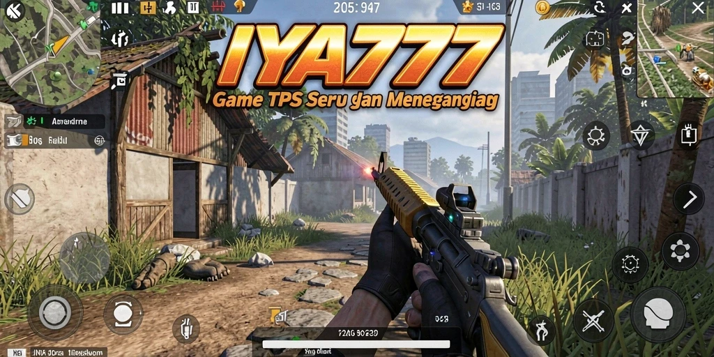 Tampilan gameplay seru dari IYA777 dengan aksi TPS mendebarkan.