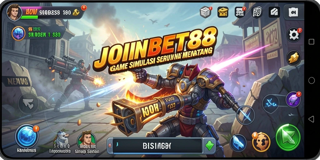 Tampilan seru dari gameplay JOINBET88 yang menantang.