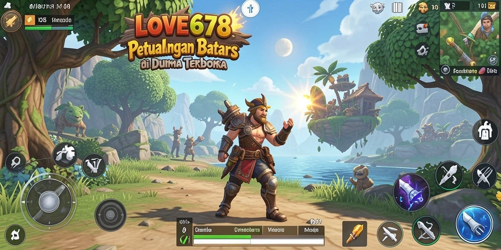 Gameplay seru di dunia terbuka LOVE678 yang memukau.