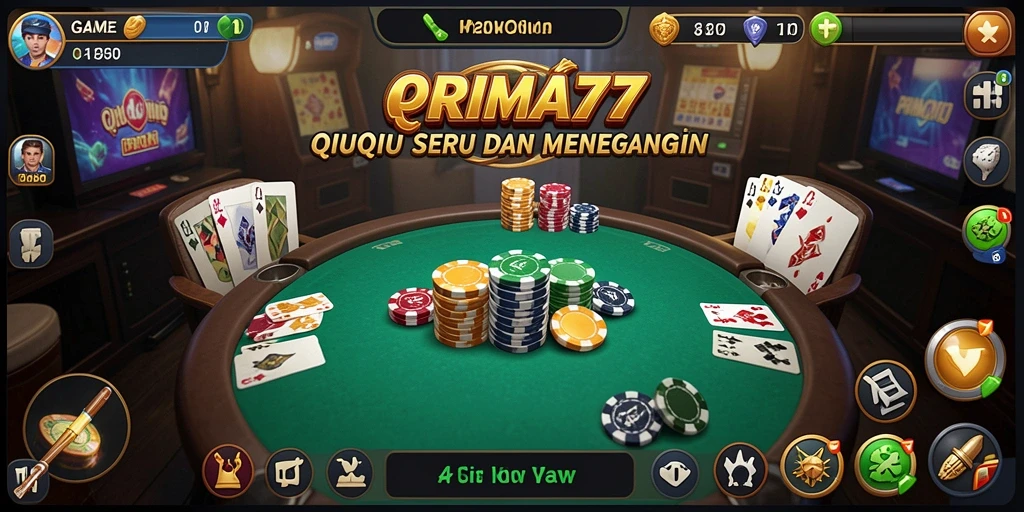 Tampilan gameplay seru dan menantang dalam PRIMA77.