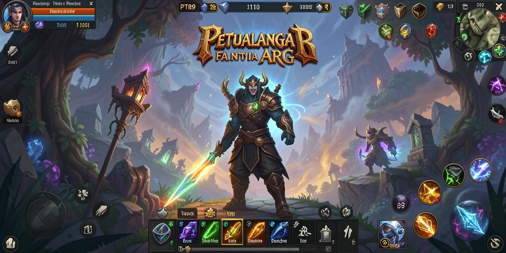 Screenshot PT89 menampilkan aksi seru dalam gameplay ARPG.