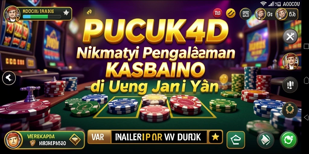Screenshot utama PUCUK4D menampilkan gameplay Kasino yang menegangkan.