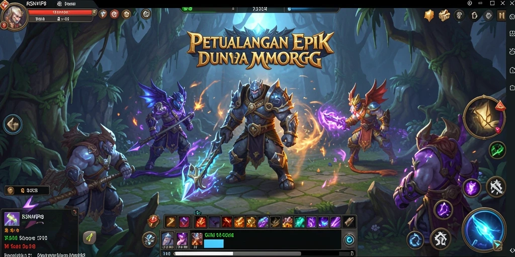 Tampilan aksi seru dalam gameplay RSNVIP8 yang memukau.