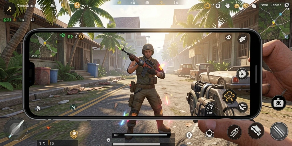 Screenshot S13 menampilkan gameplay simulasi yang interaktif dan menarik.