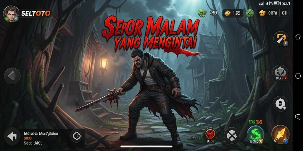 Gameplay menyeramkan SELTOTO dengan suasana mencekam.