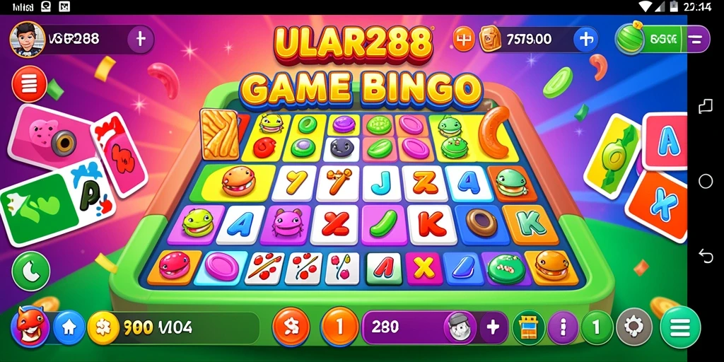 Screenshot gameplay seru dalam game Bingo ULAR288.
