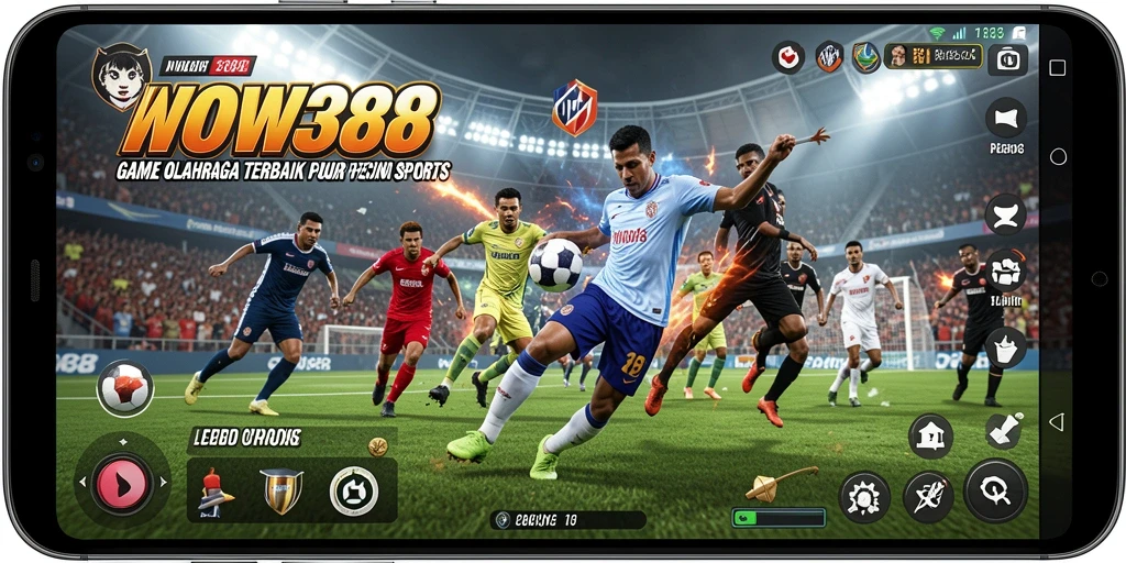 Screenshot gameplay WOW388 menampilkan aksi olahraga yang mengasyikkan.